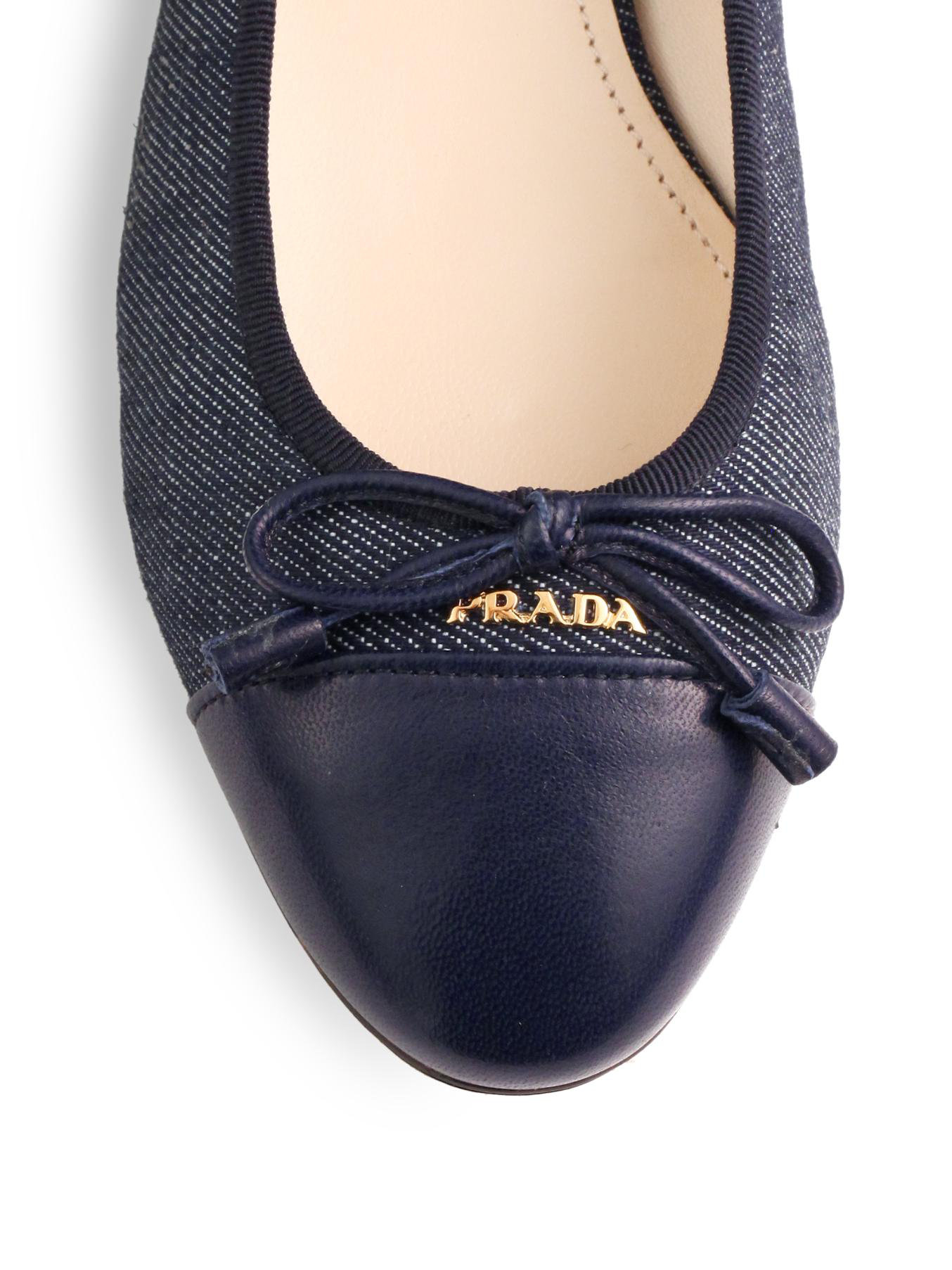 prada mary jane ballet flat
