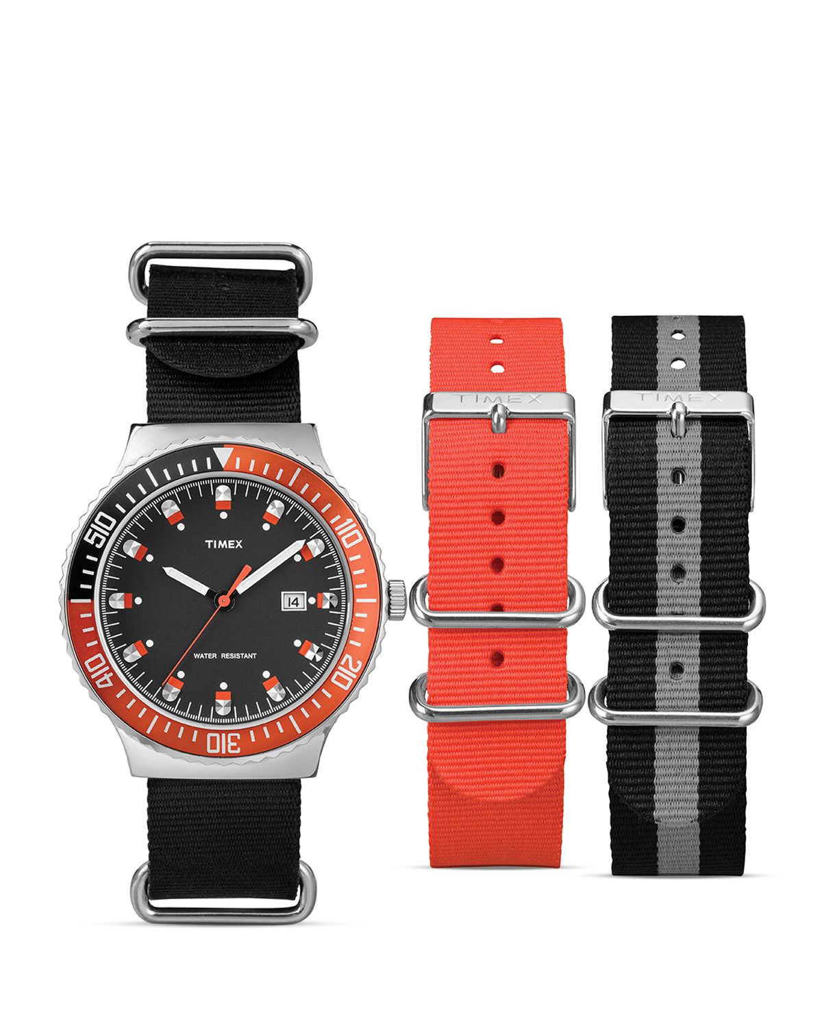 Timex Originals Vintage Interchangeable Strap Watch Set 43mm in Black for Men Lyst