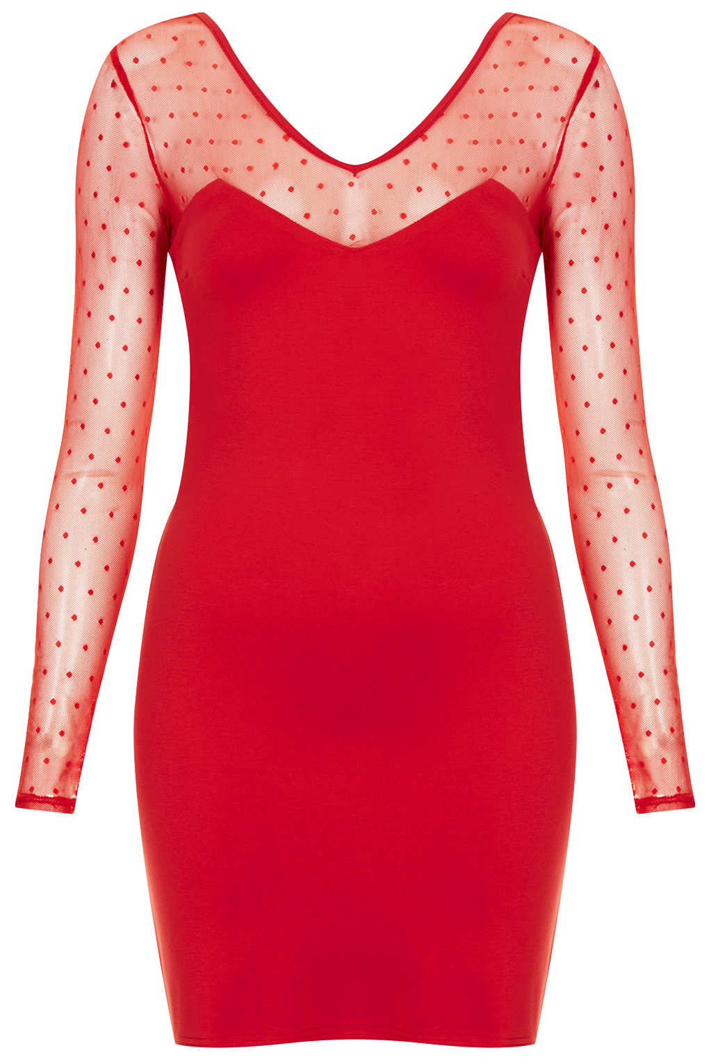 topshop red shirt dress