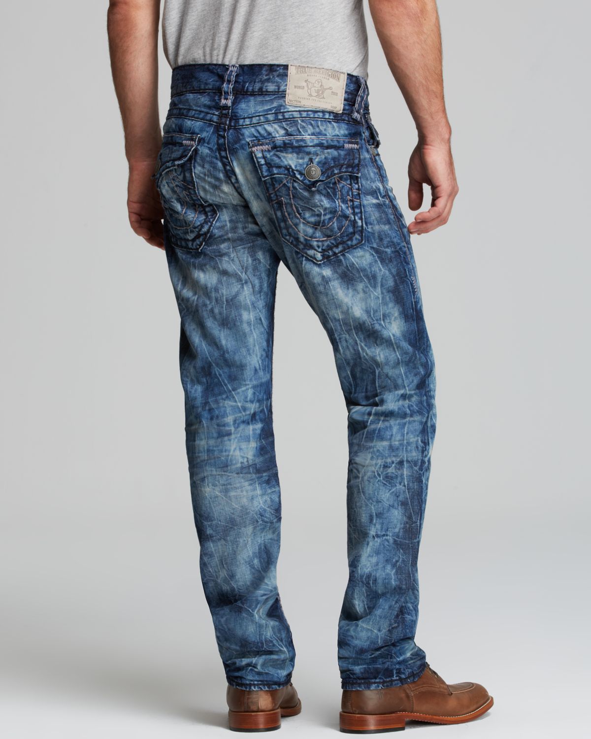 true religion straight fit jeans