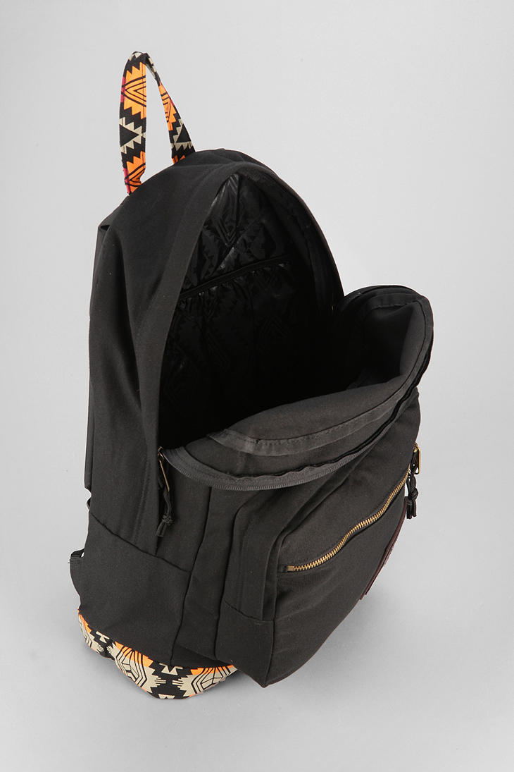 Jansport Right Pack Expressions Backpack Black And Gold IUCN Water