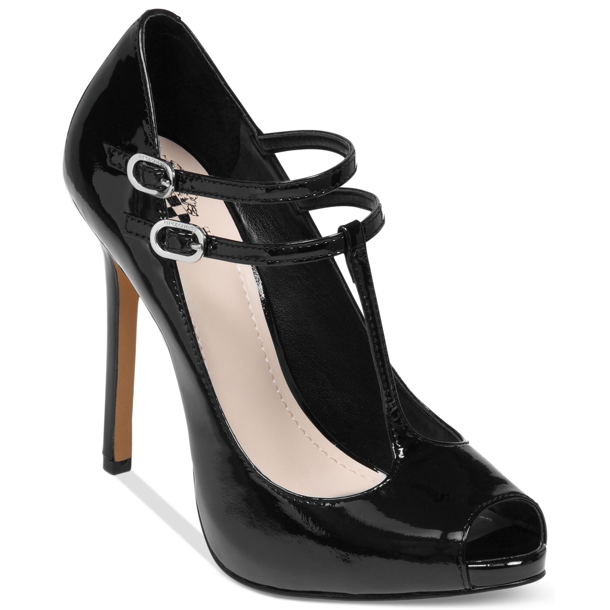 Lyst - Vince Camuto Carlii Tstrap Mary Jane Pumps in Black
