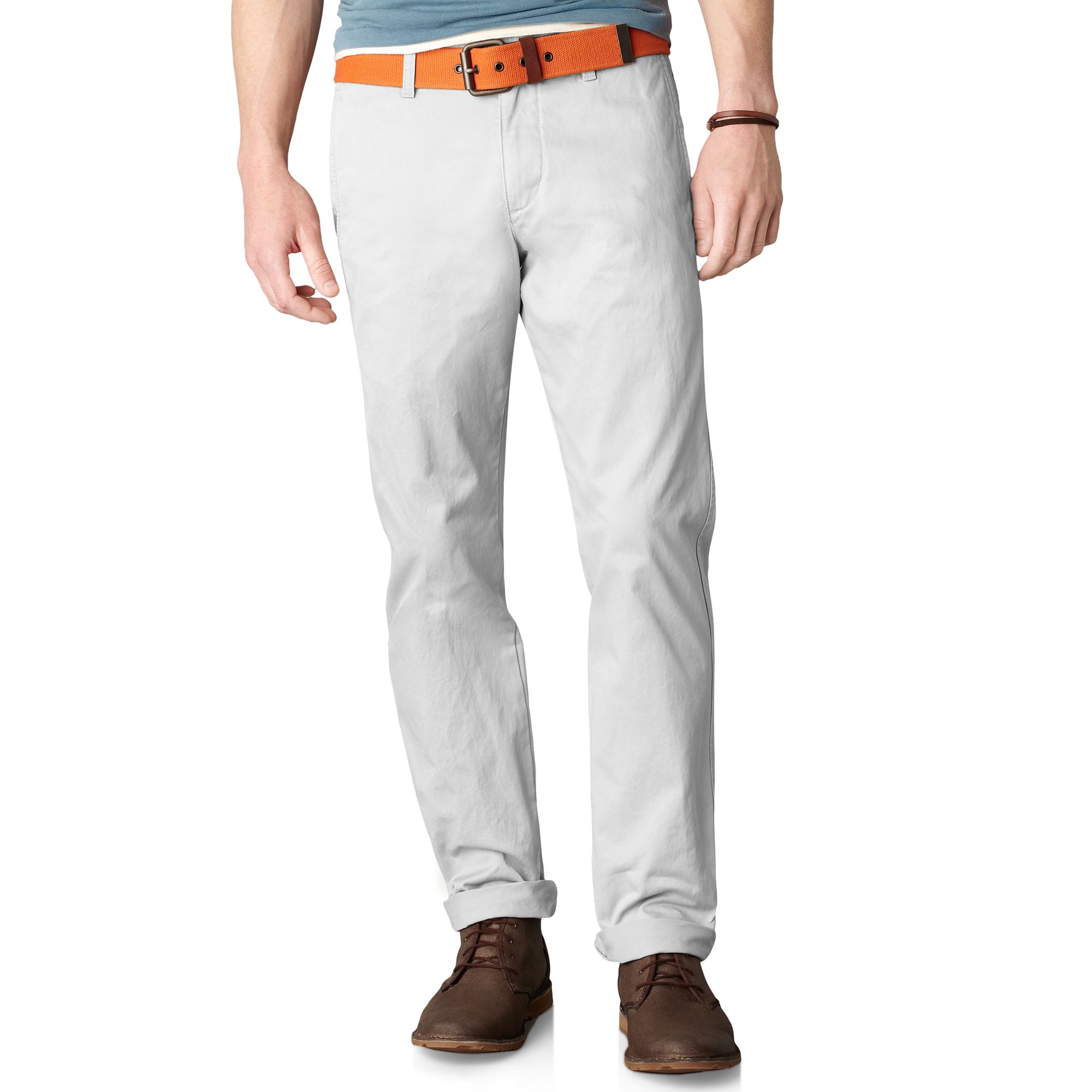 Lyst - Dockers Slim Fit Alpha Khaki Pants in White for Men