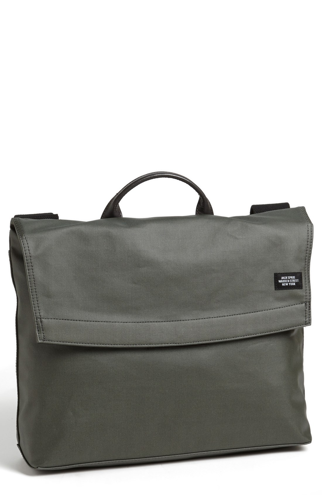 Jack Spade Coated Canvas Messenger Bag in Gray for Men (Tank) Lyst
