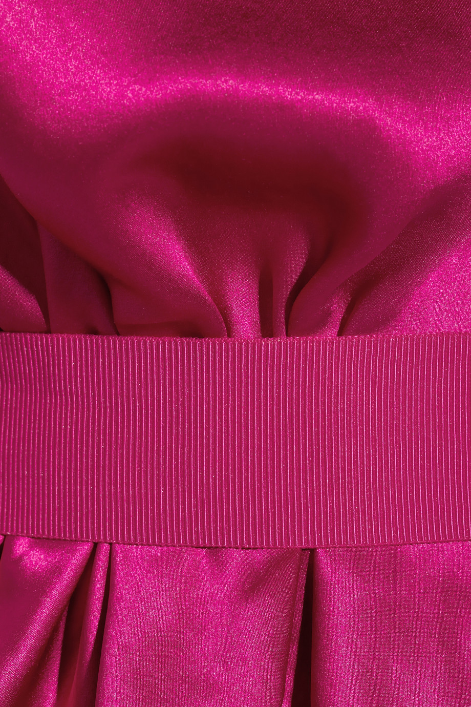 Lyst - Lanvin Asymmetric Draped Silksatin Dress in Purple