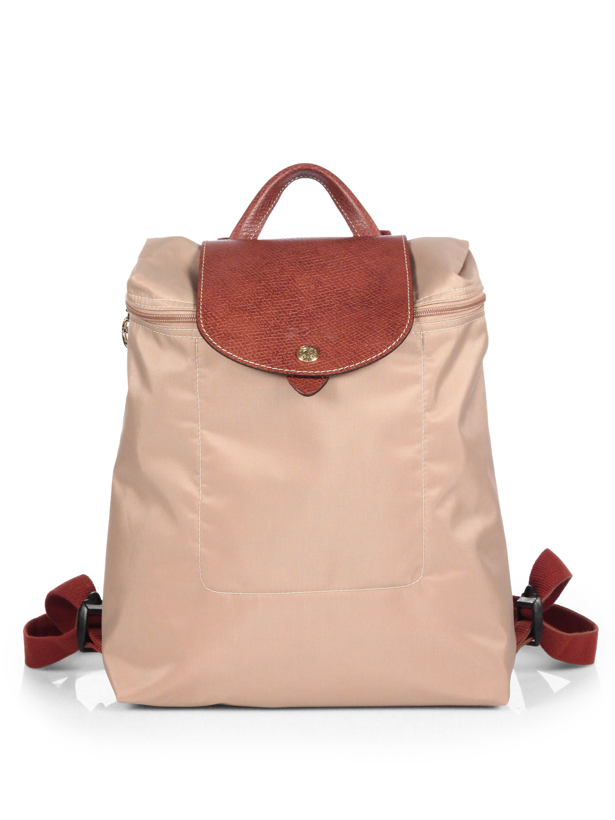 longchamp backpack beige