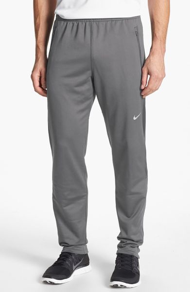 Nike Element Thermal Pants in Gray for Men (Dark Grey/ Silver) | Lyst