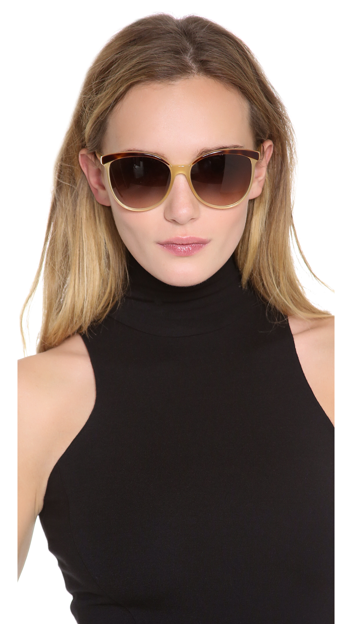Lyst Oliver Peoples Ria Sunglasses in Red