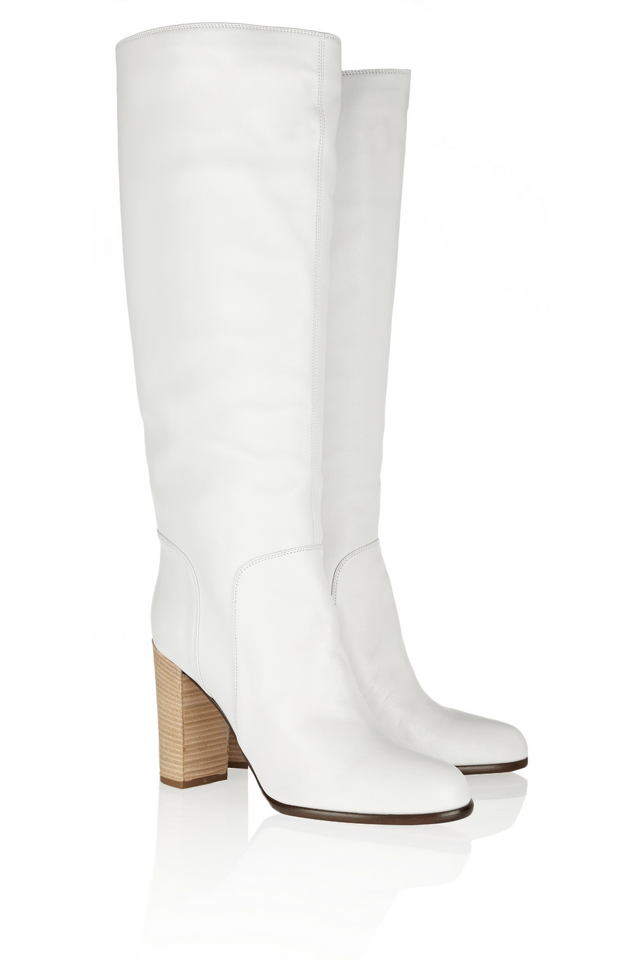 sergio rossi white boots