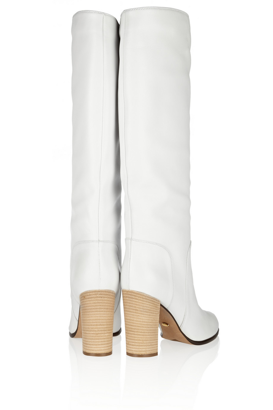 sergio rossi white boots