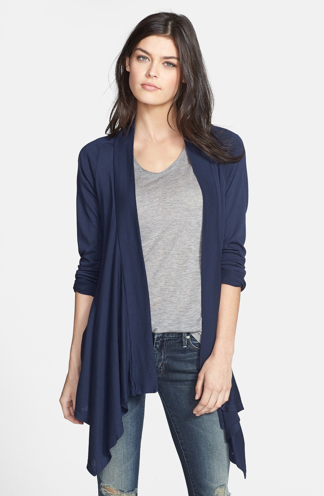 Splendid Fly Away Cardigan in Blue (Navy) Lyst