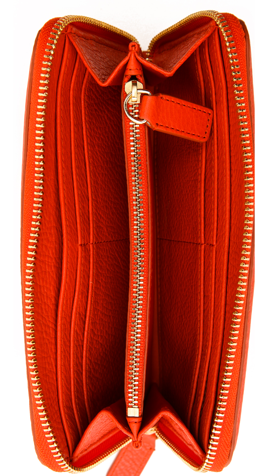 Tory Burch Amanda Zip Continental Wallet In Orange Lyst Of Tory Burch Home Accessories Tory Burch Amanda Zip Continental Wallet In Orange Lyst Of Tory Burch Home Accessories
