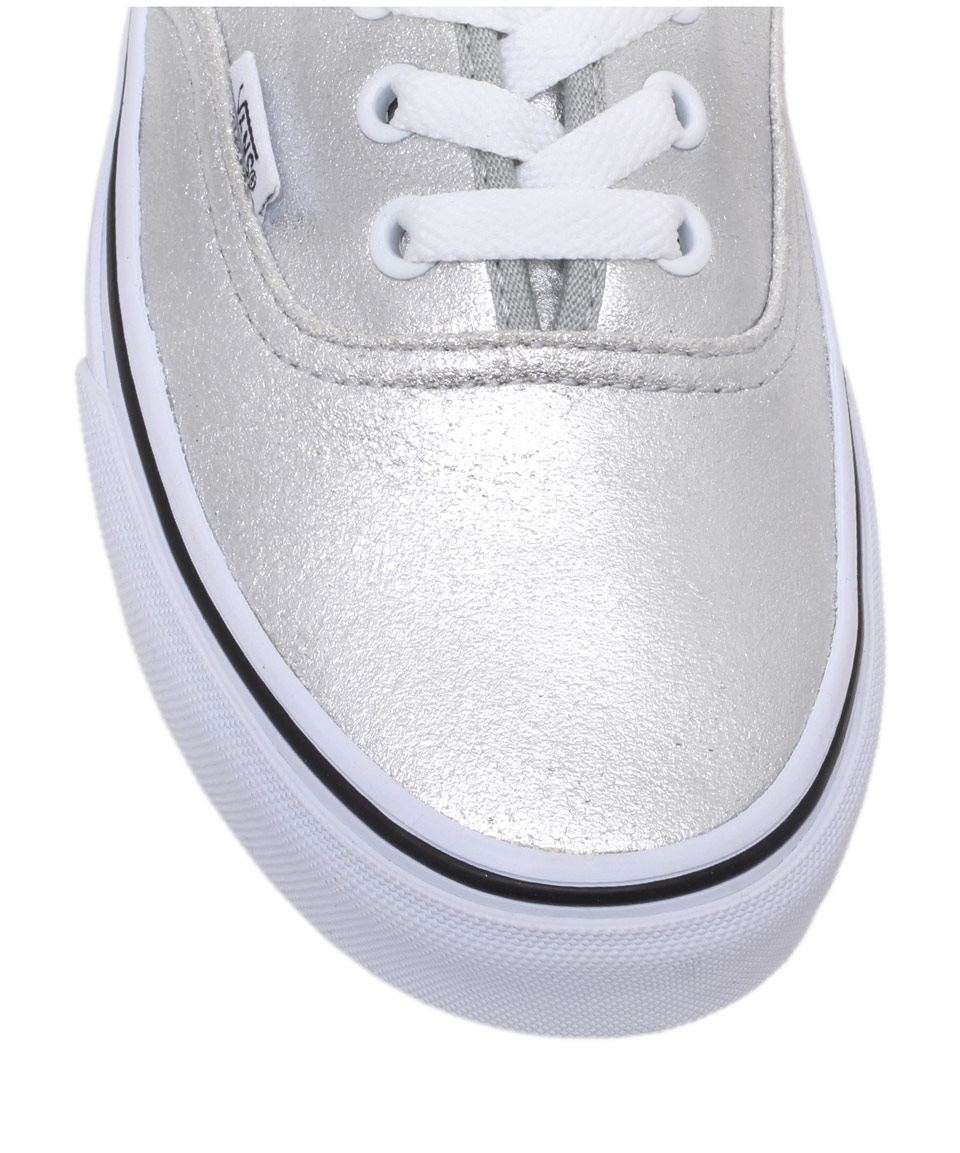 vans era silver