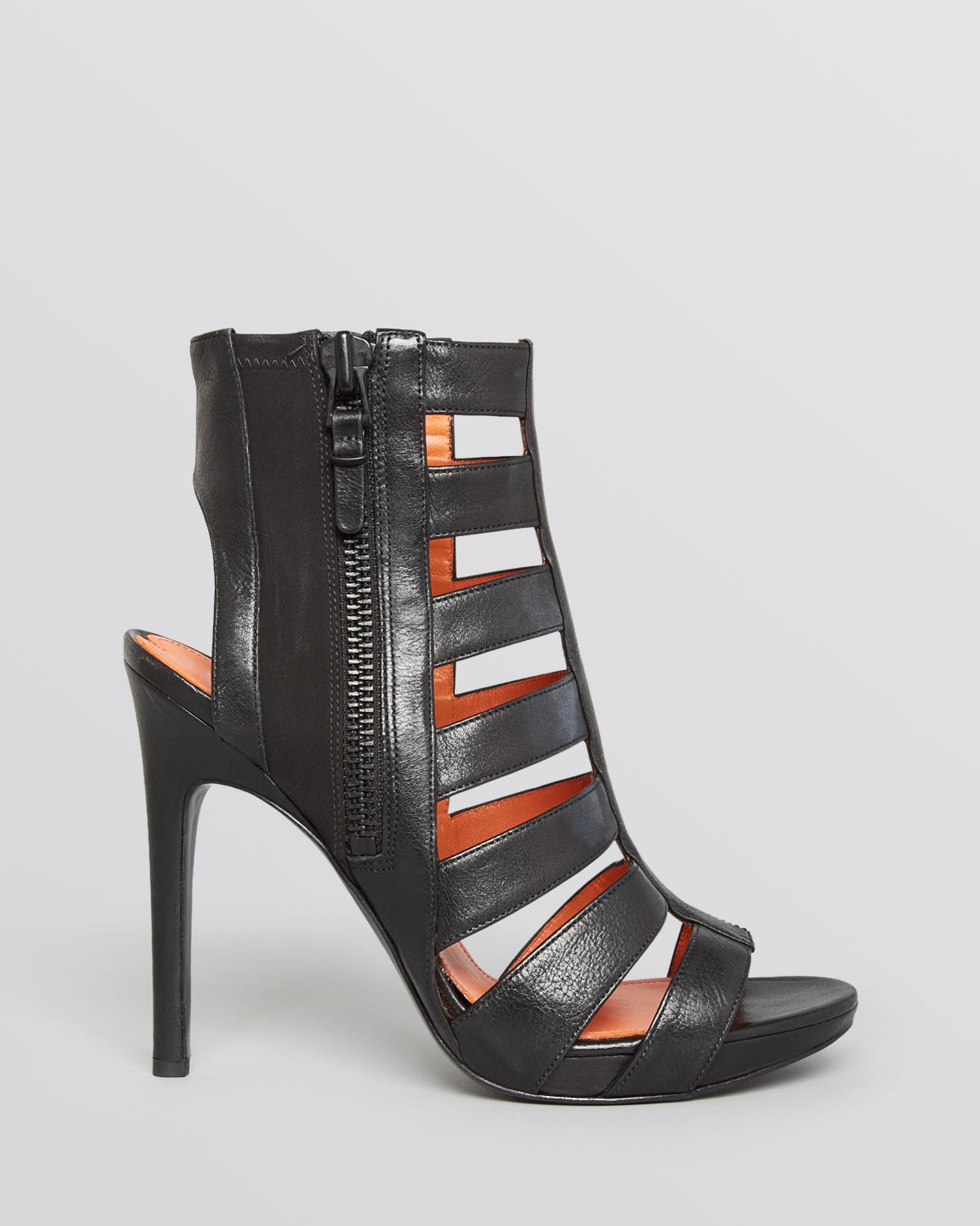 Via Spiga Platform Sandal  Booties  Nya Caged High Heel in 