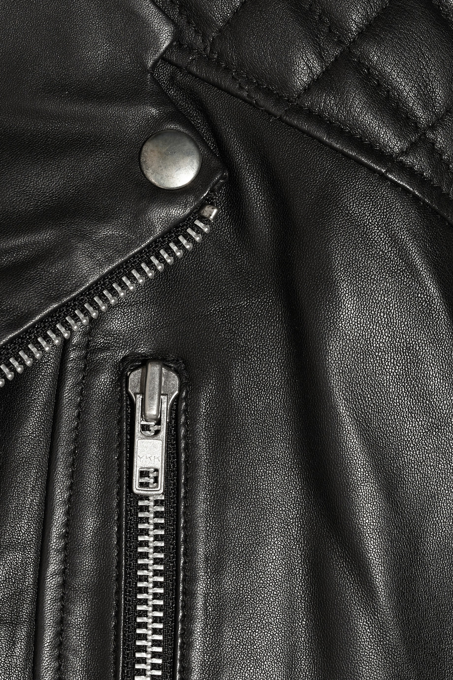 W118 By Walter Baker Black Mindy Leather Biker Jacket