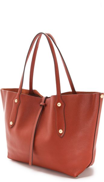 Annabel Ingall Small Isabella Tote in Brown (Saddle) | Lyst