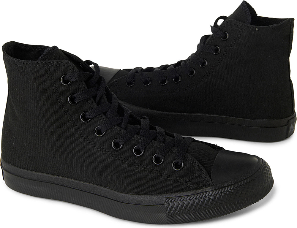 mens black converse high tops