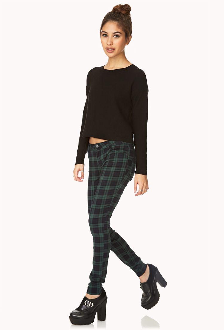forever 21 green jeans