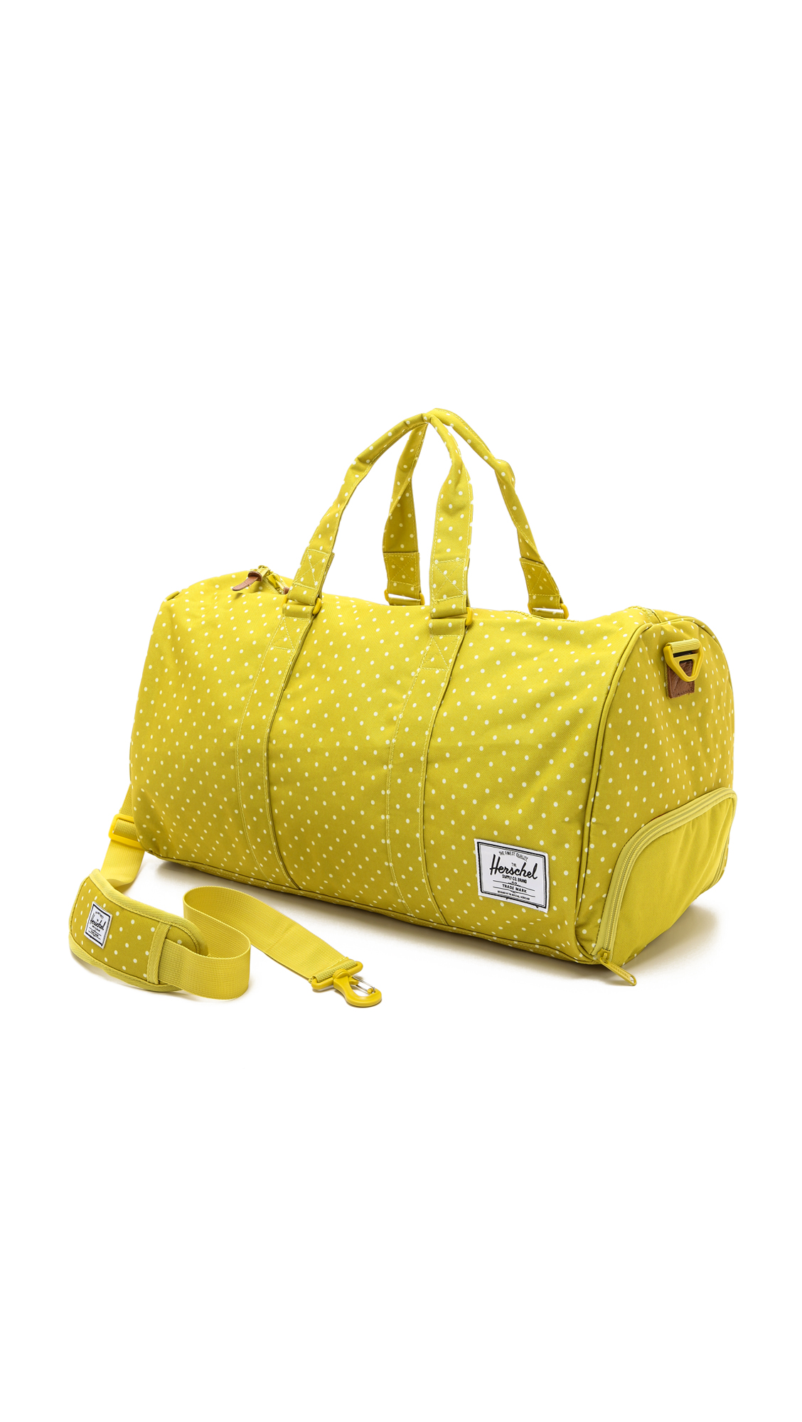 Herschel Supply Co. Novel Weekender Duffel Bag in Yellow - Lyst