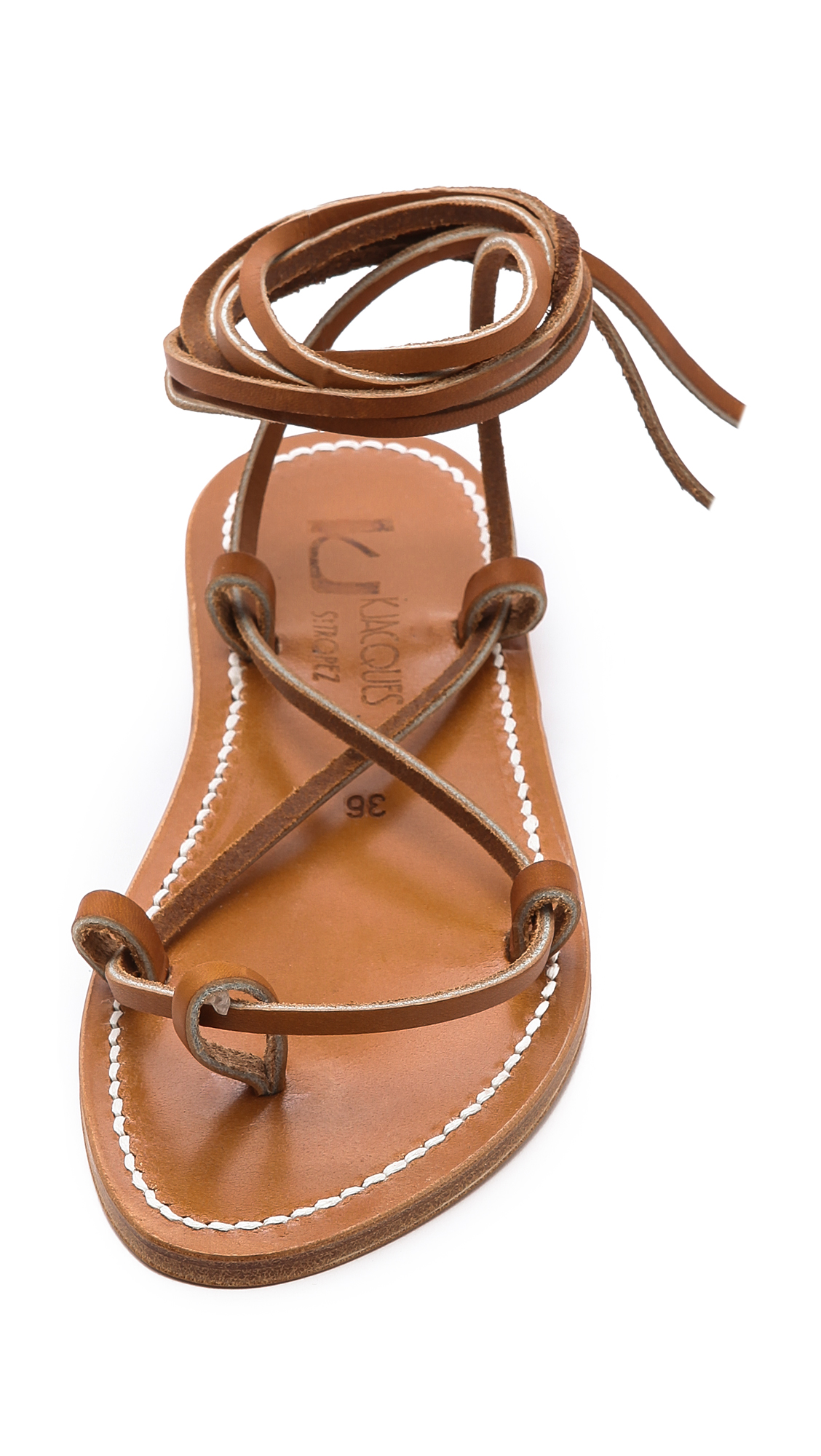 k jacques wrap sandals