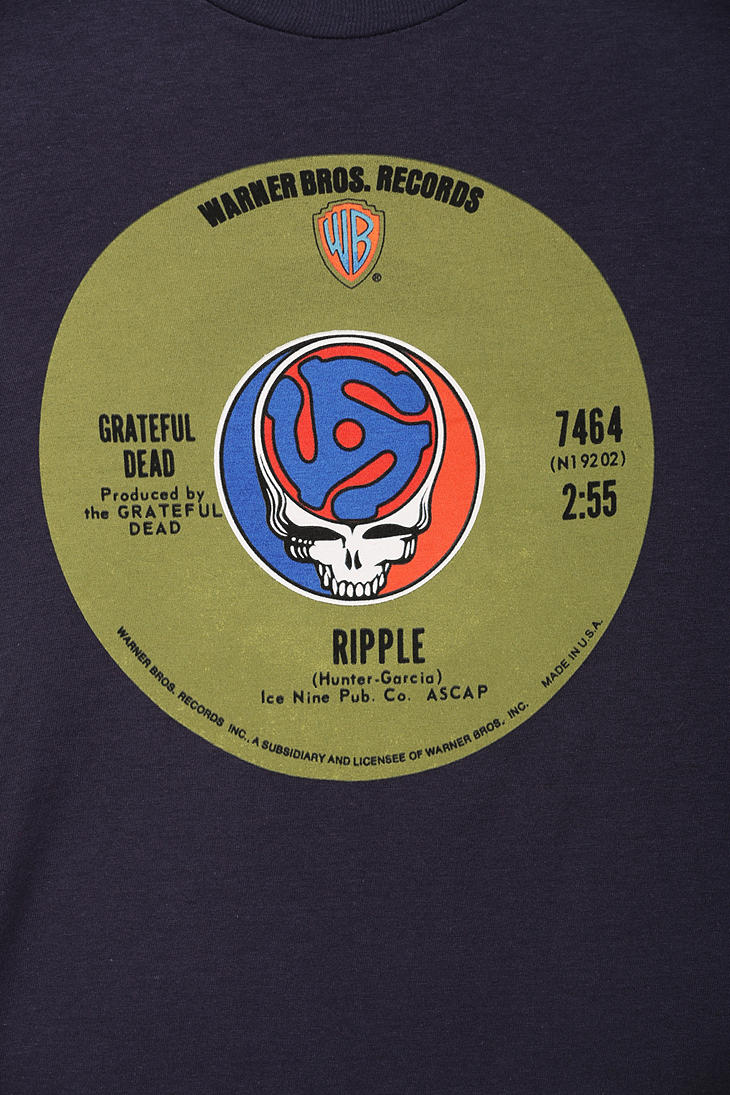 Urban Outfitters Grateful Dead Ripple Tee in Navy (Blue) for Men 