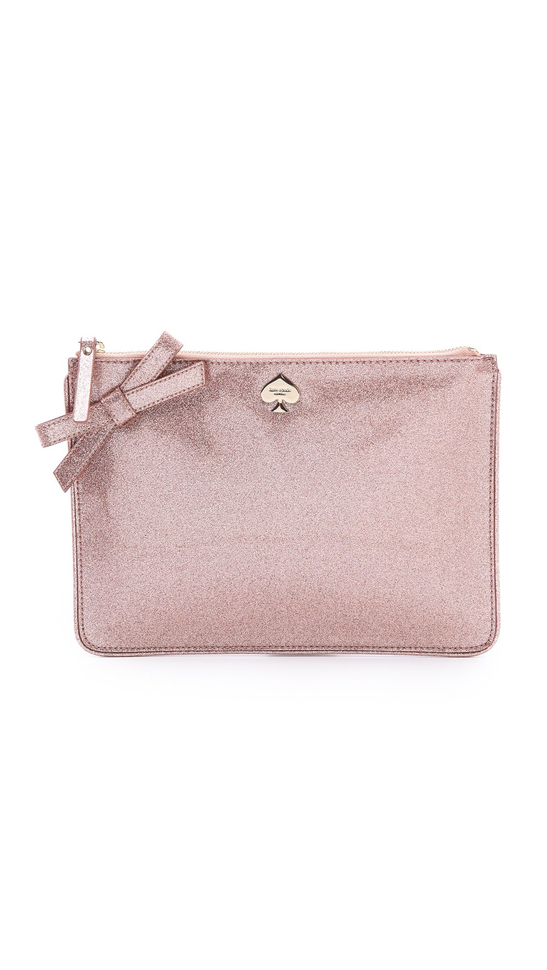 Lyst Kate Spade New York Glitter Bug Pouch in Pink