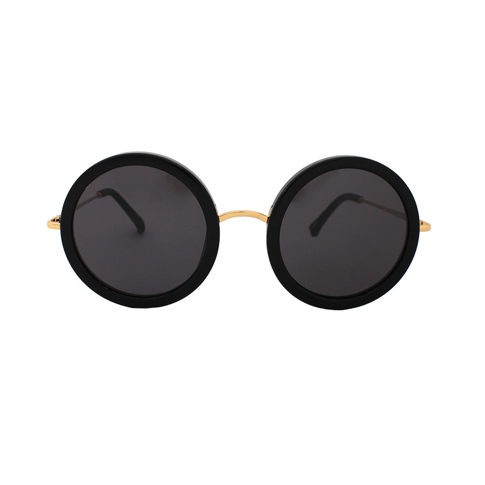 Lyst - The Row Oversize Round Sunglasses in Black