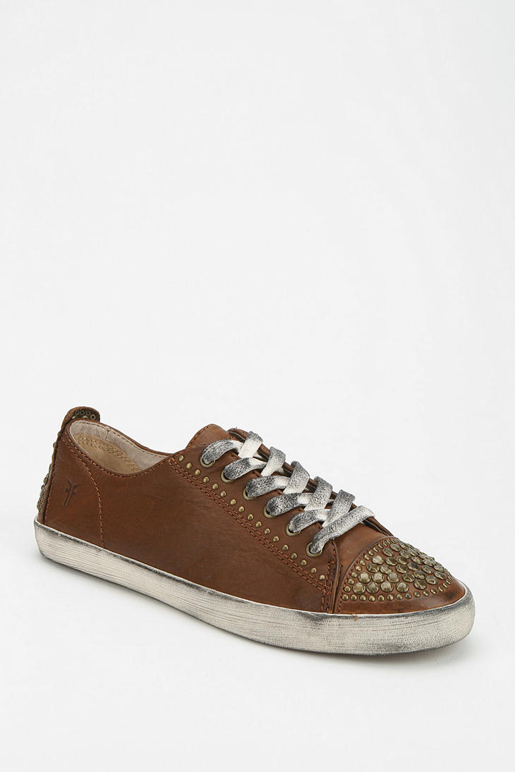 frye studded sneakers