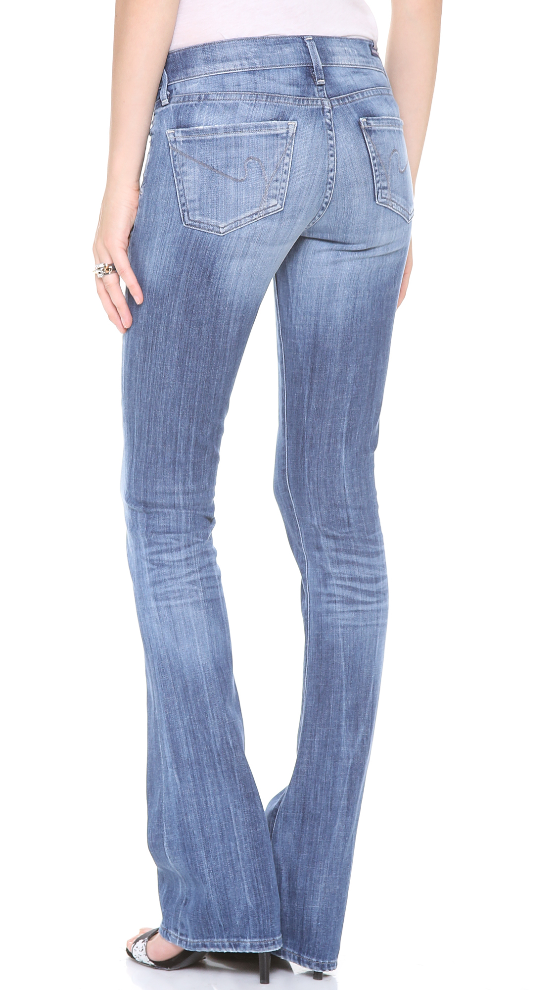 Citizens of Humanity Emannuelle Slim Bootcut Jeans in Blue - Lyst