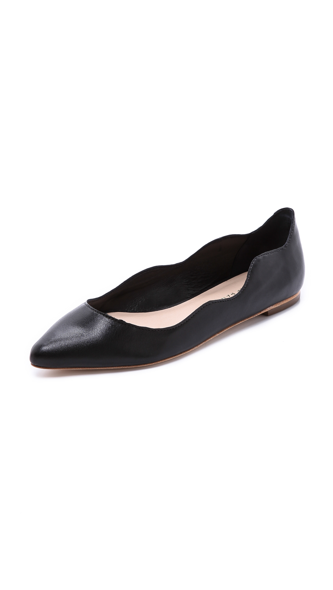 loeffler randall ballet flats black