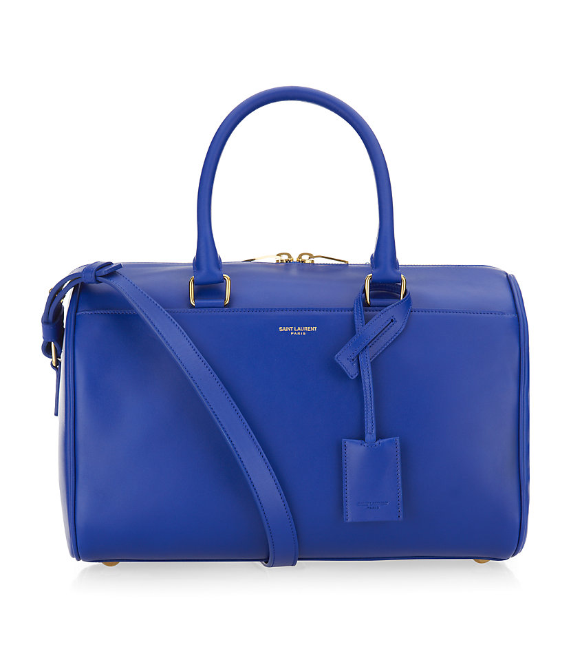 Saint Laurent Classic Duffle 6 Bag in Blue | Lyst