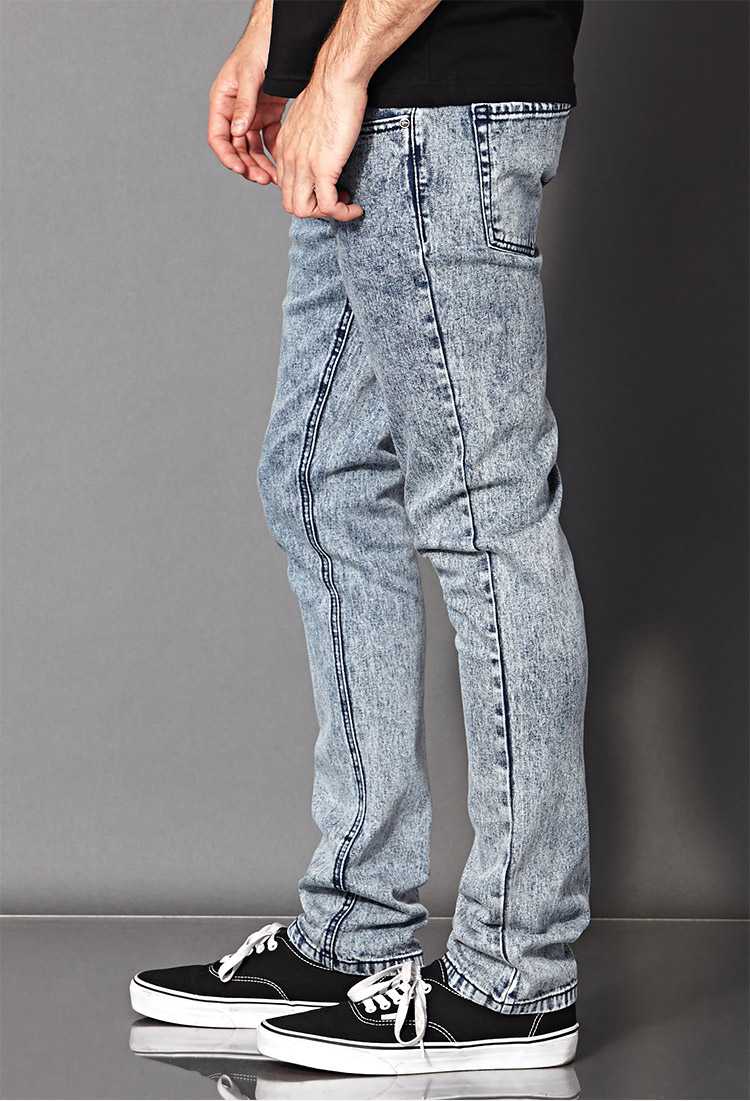 levis acid wash jeans mens