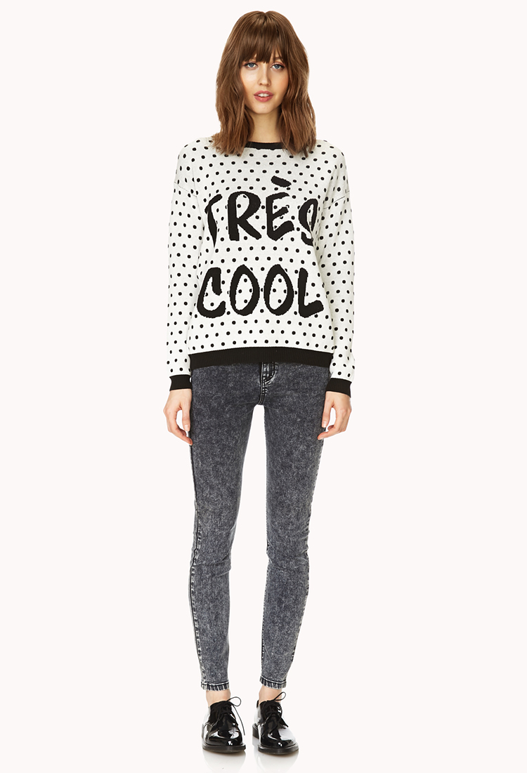 Forever 21 Tré Cool Sweater in Black Lyst