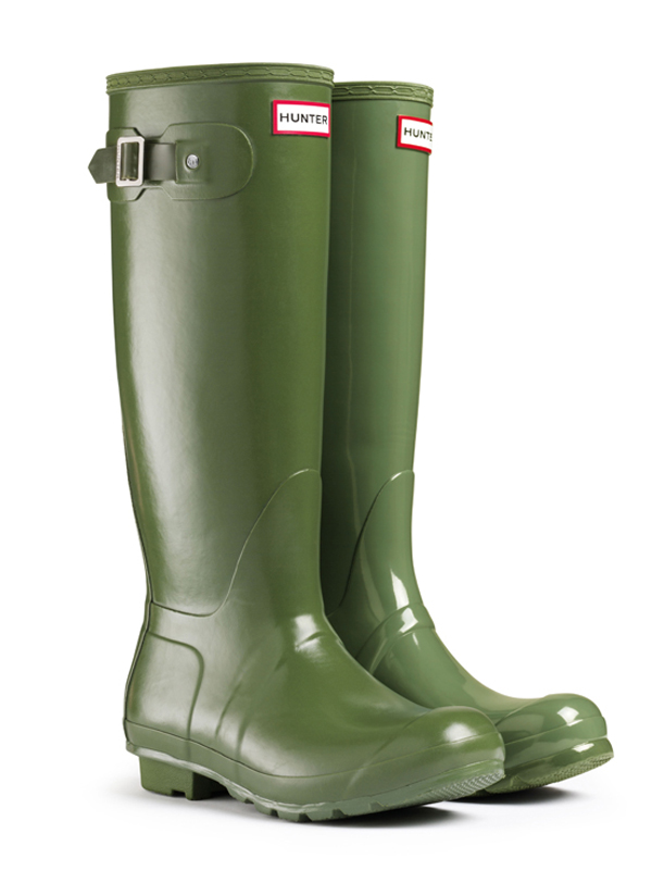 lined rain boots