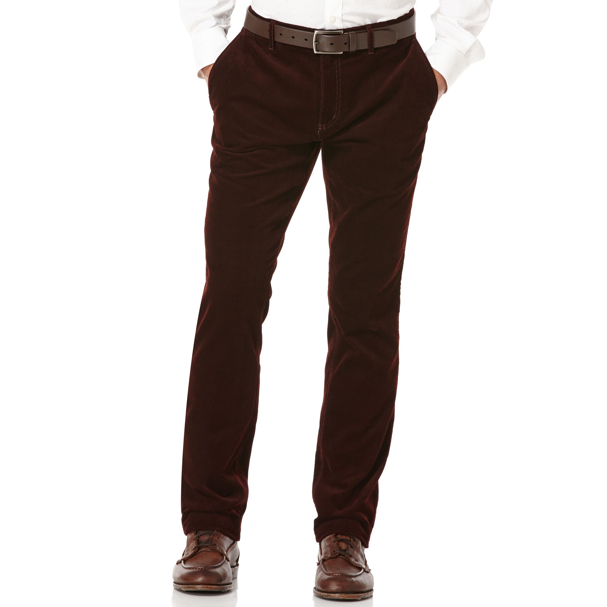 Perry Ellis Corduroy Pants in Brown for Men (Bitter Chocolate) | Lyst