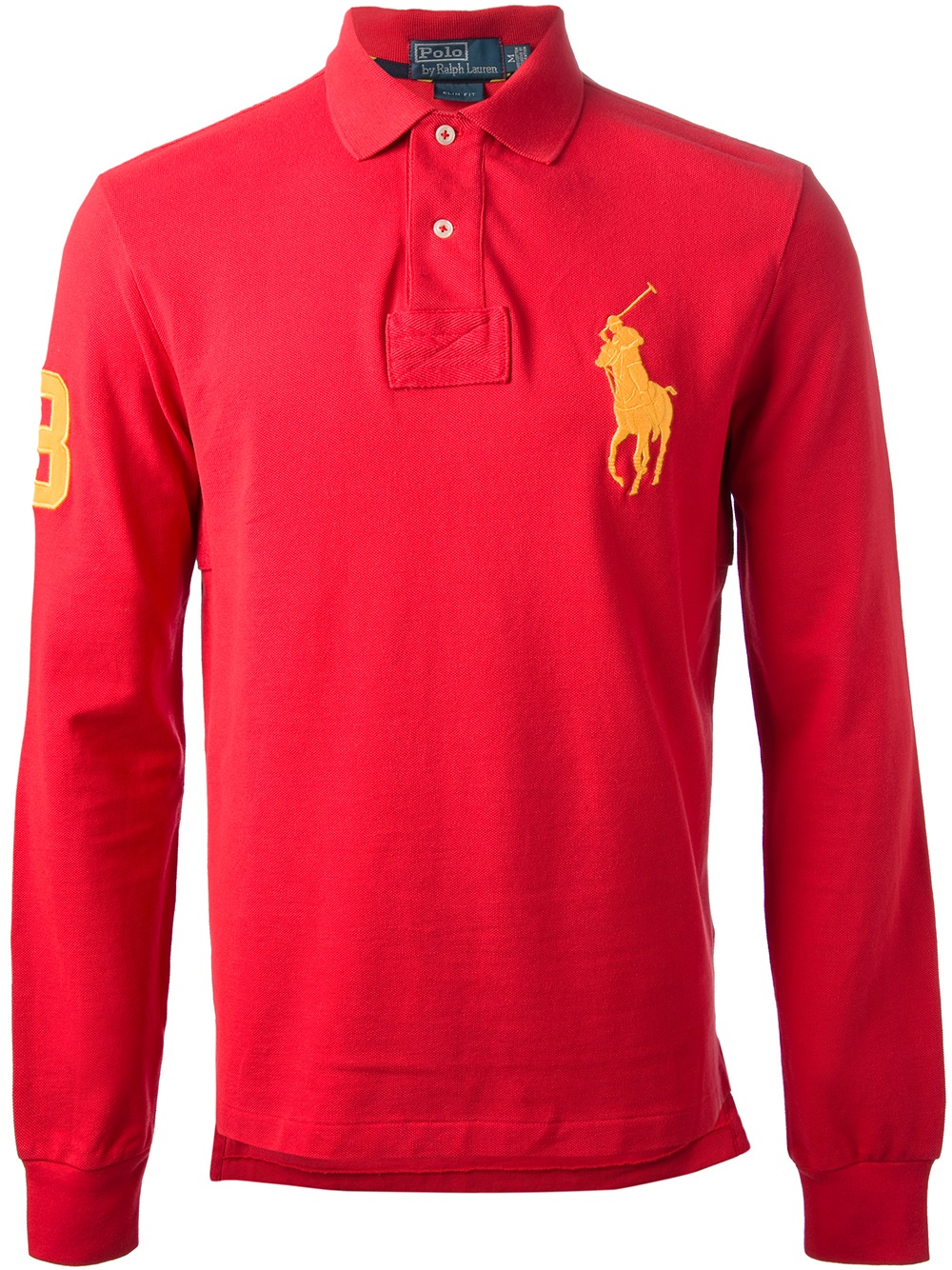 Lyst - Ralph Lauren Blue Label Big Pony Polo Shirt in Red for Men