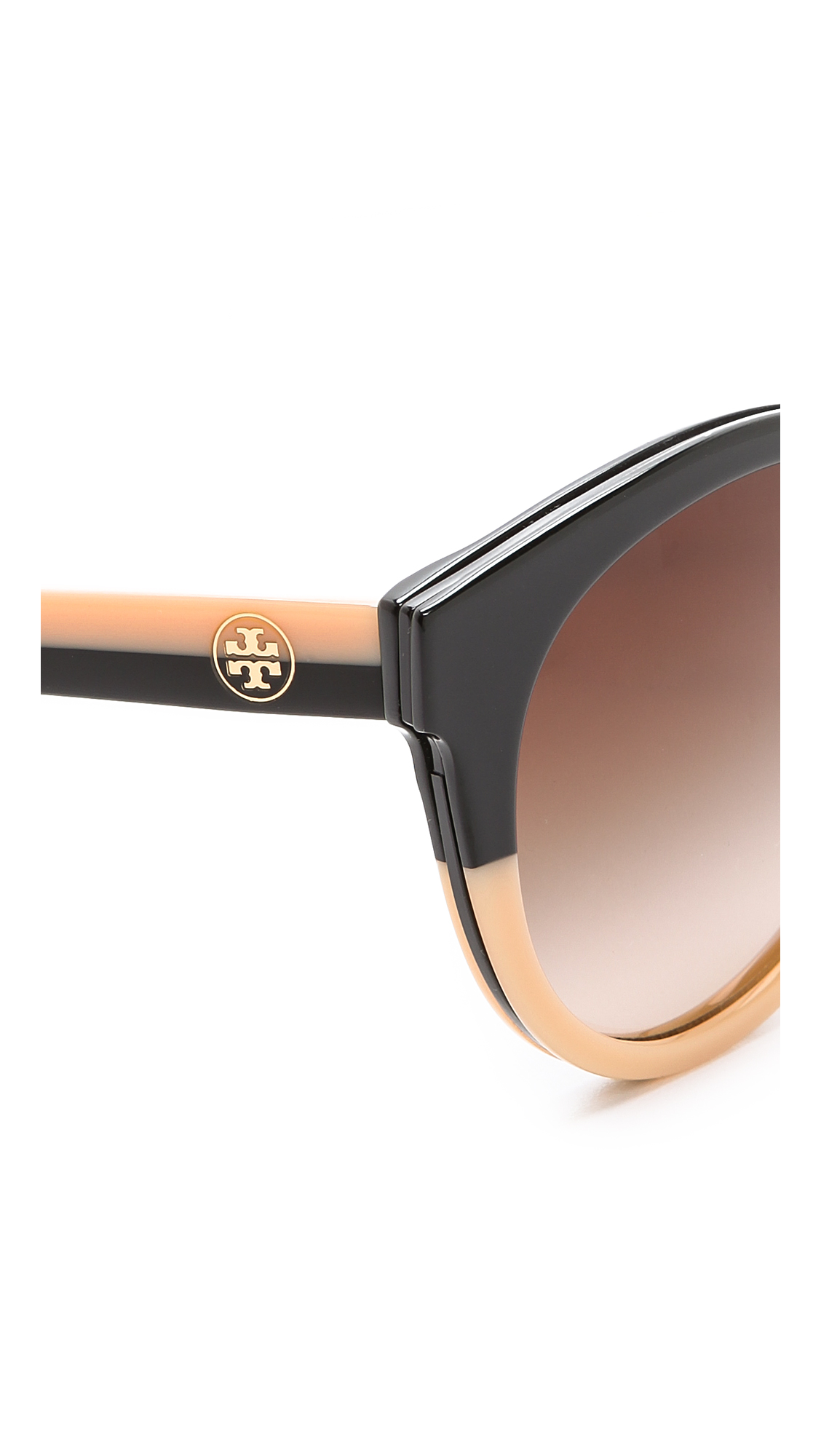 Tory Burch Eclectic Sunglasses in Black - Lyst