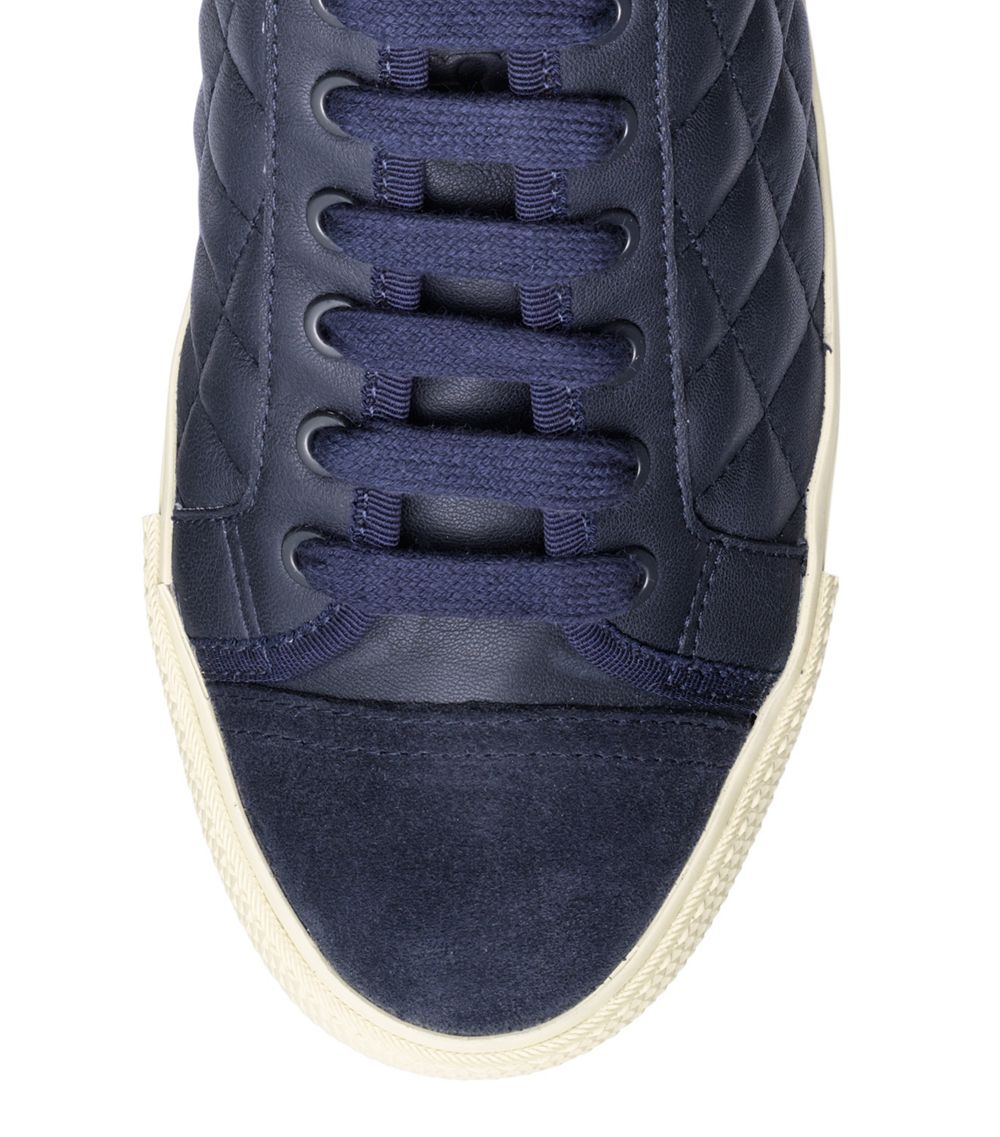 tory burch navy sneakers