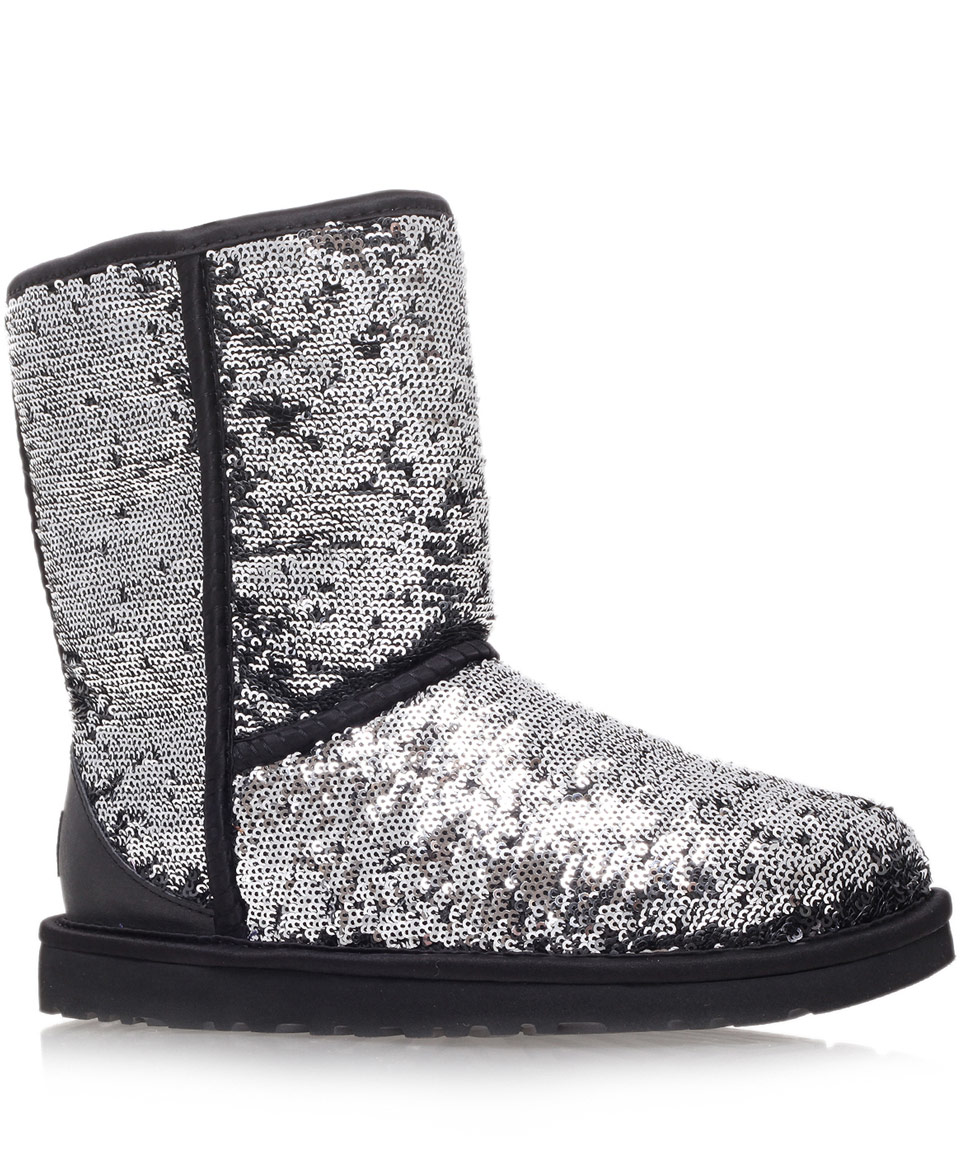 short black sparkle uggs