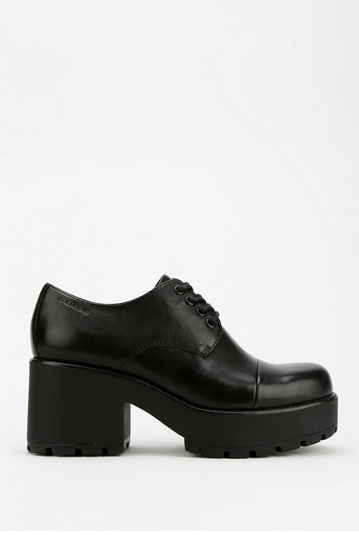 Vagabond Dioon Leather Oxford in Black | Lyst