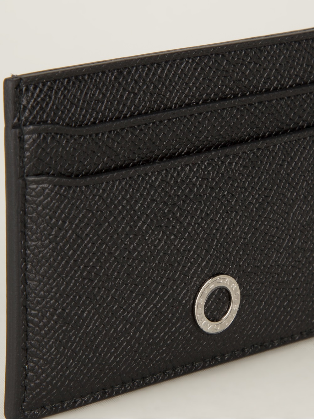 BVLGARI Card Holder in Black for Men - Lyst