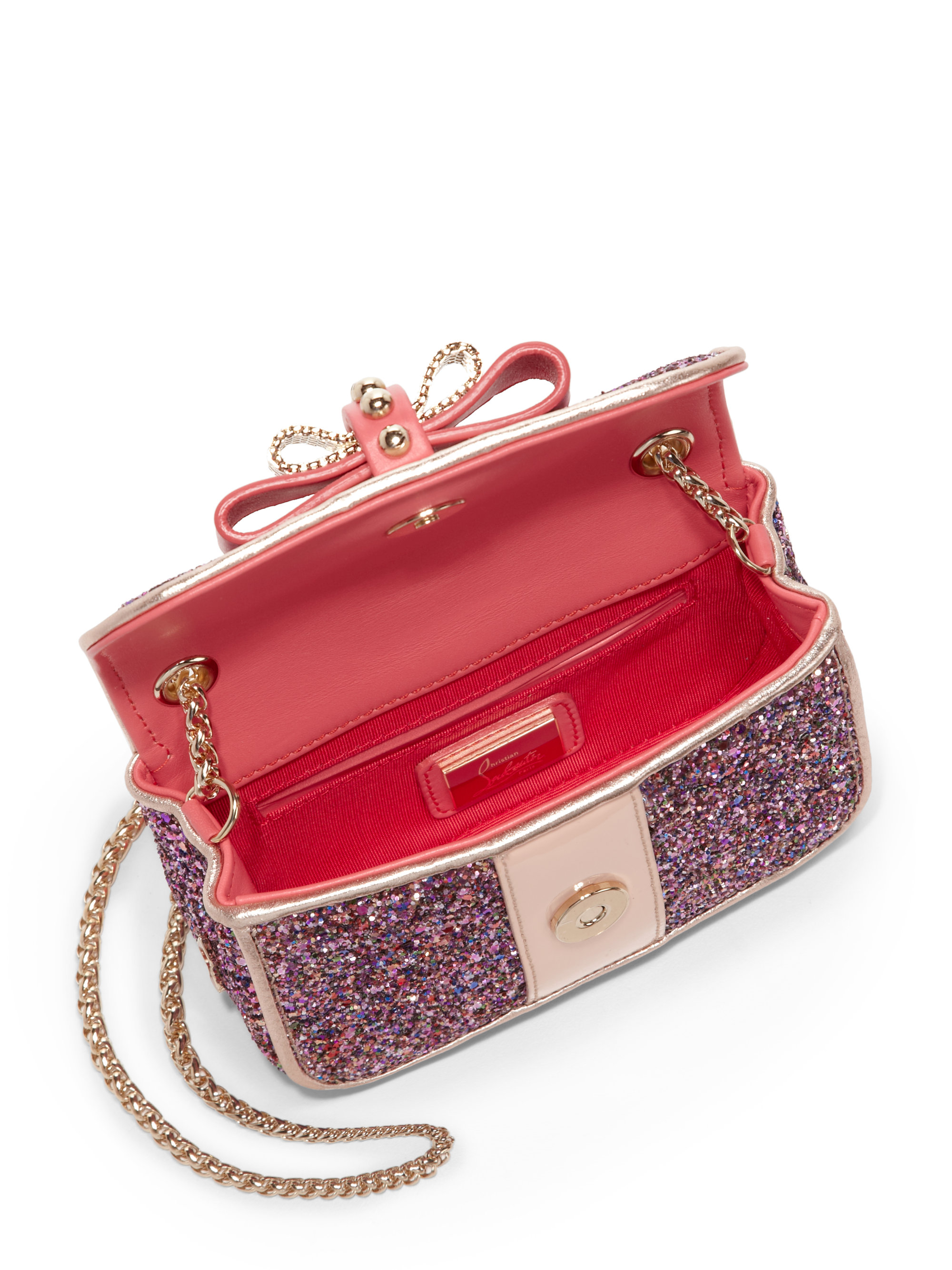glitter shoulder bag