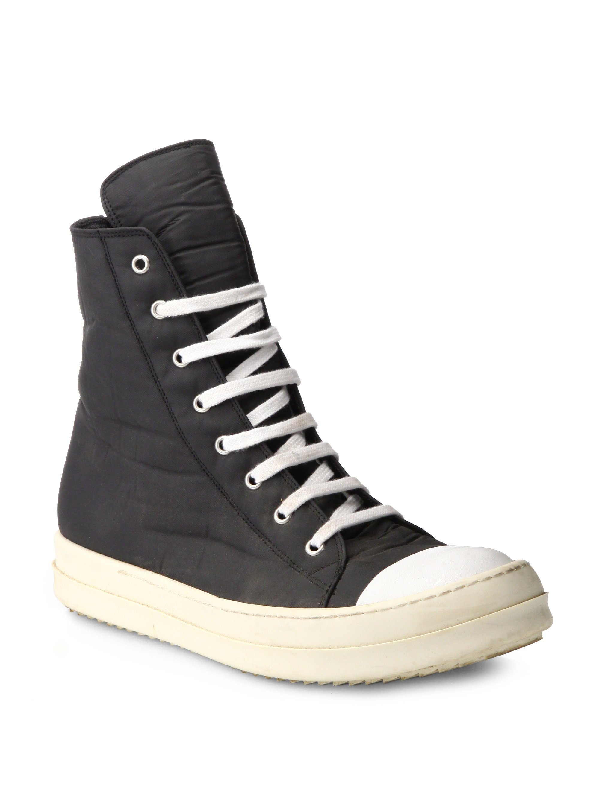 【スよりも】 rick owens drkshdw RAMONES スニーカー ハーフ