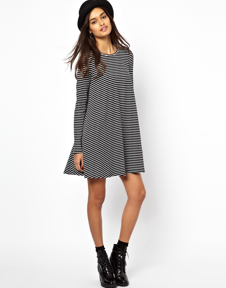 jersey swing dresses