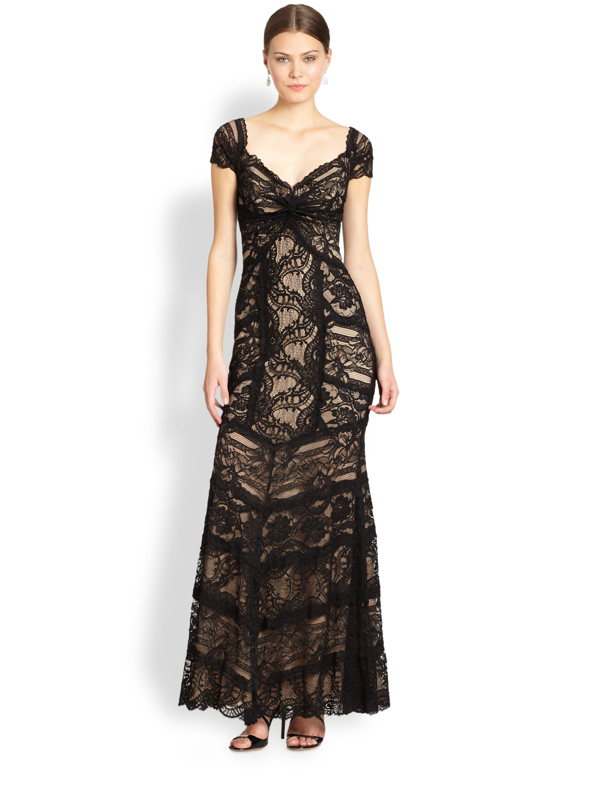 nicole miller lace dress