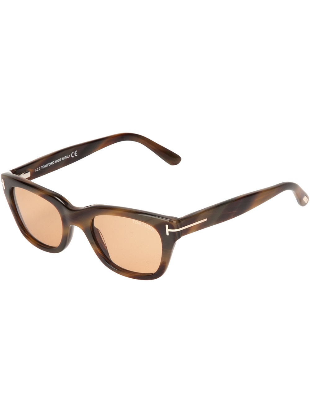 Lyst Tom Ford Snowdon Sunglasses in Green for Men