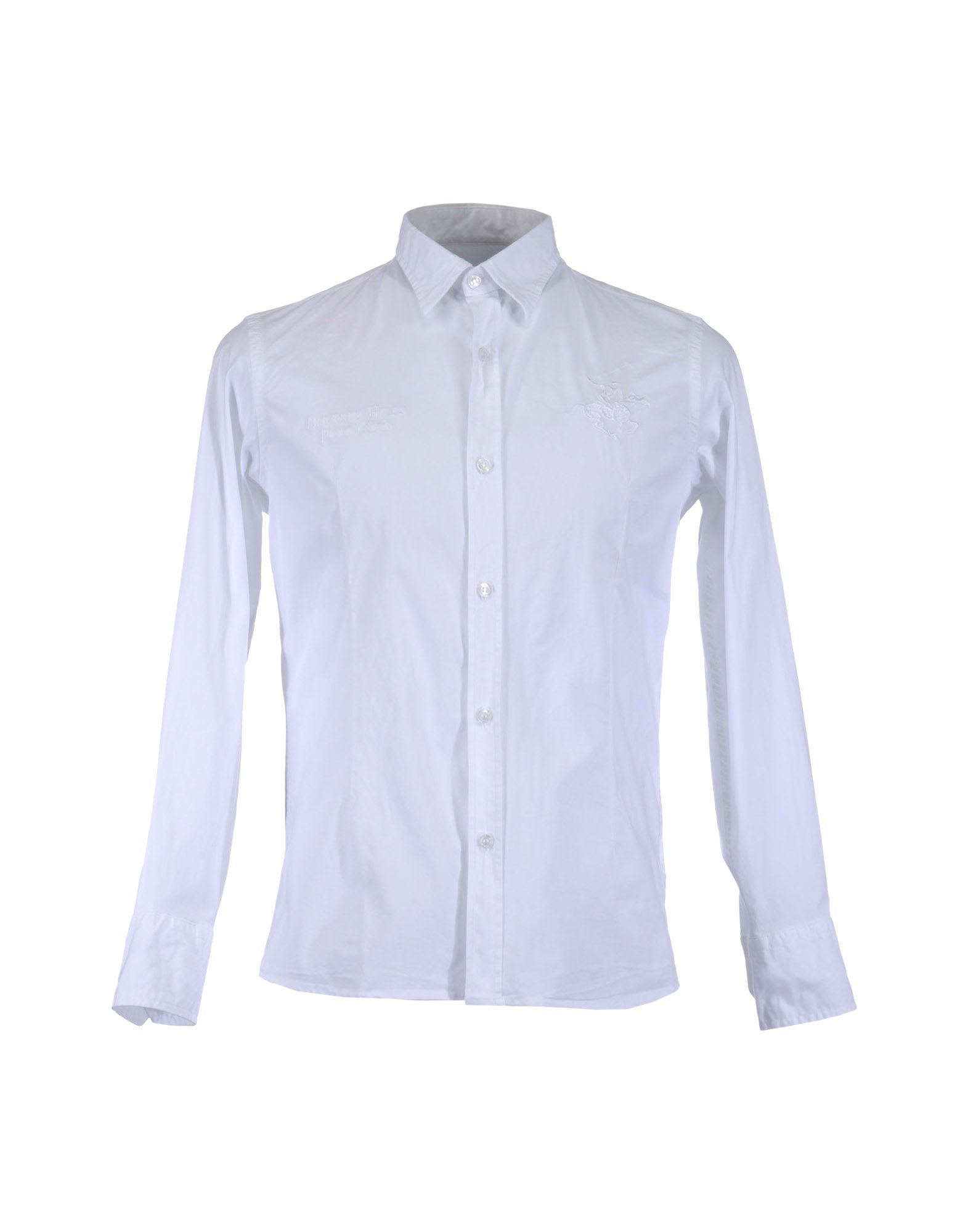 Beverly Hills Polo Club Long Sleeve Shirts in White for Men | Lyst