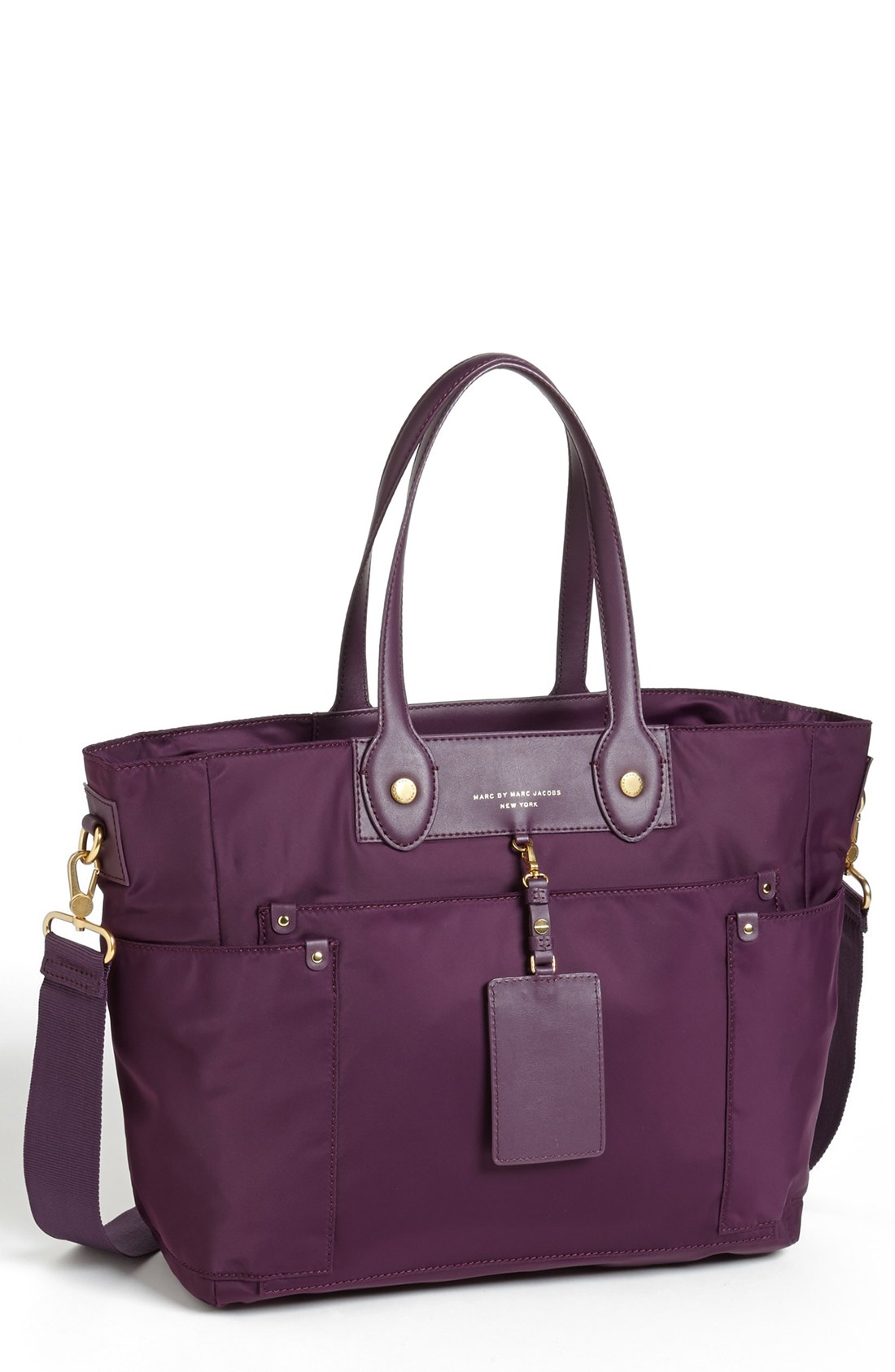 Marc By Marc Jacobs Preppy Nylon Elizababy Diaper Bag in Purple (Pansy ...