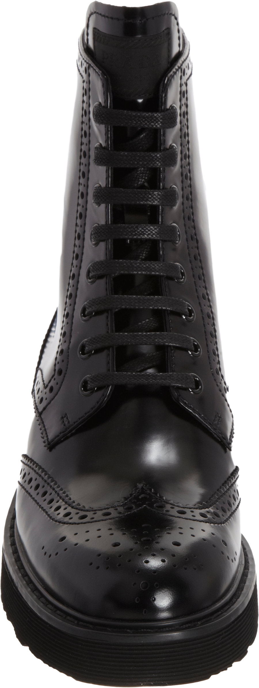 prada brogue boots