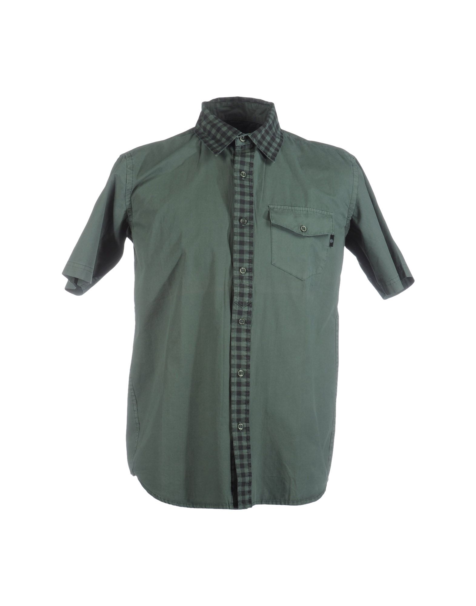 Stussy Short Sleeve Shirts in Green for Men (emerald green) | Lyst